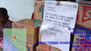 Badan Nasional Penanggulangan Bencana (BNPB) bantu korban gempa Mentawai