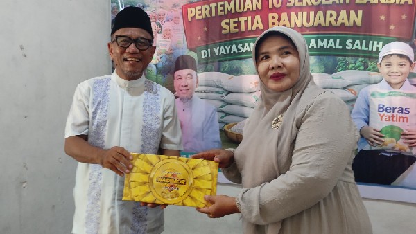 Anggota DPRD Kota Padang, H. Rusdi, ST MT mengapresiasi Tim Kreatif Yayasan Berkah Amal Salih